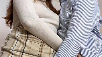 boss teases curvy secretary with office pantyhose foreplay