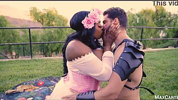 ever wonder how a black princesss fat ass takes her first huge interracial cock?