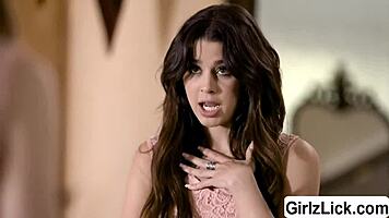 Petite Lesbian Teens Lick Pussy in 69 Scissoring