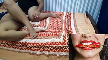 Desi lovers caught in hidden passionate sex frenzy!