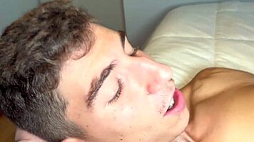 Blonde Teen Milked By Young Guy's Huge Cock