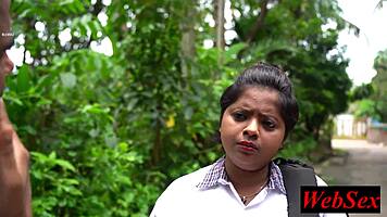 pretty college coed with short hair fucks taxi driver begging no creampie inside