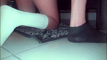 linda sneaks neighbor into college room for hardcore pounding she films every thrust herself