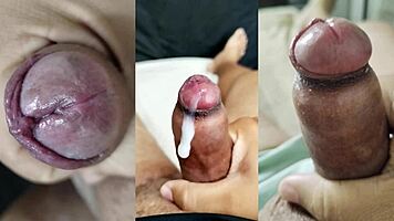 watch my tiny phimosis cock spurt while my girl fingers her juicy pussy?