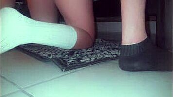 linda sneaks neighbor into college room for hardcore pounding she films every thrust herself