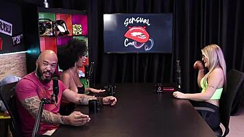 bruna carlos' hottest sensual cast moments in sheer red - part 2