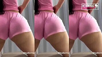 Brazilian sluts in lingerie shake big asses in twerk compilation