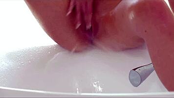 Sensual Molly Manson fingers her wet pussy in steamy solo masturbation session 😏💦