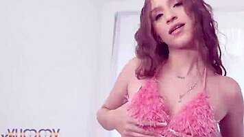 Sofia Smith Slammed by Two Monster Black Cocks in DP