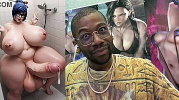 Petite Transgender Girl Cock Sucked Fetish Cumshot Train Ride Shower