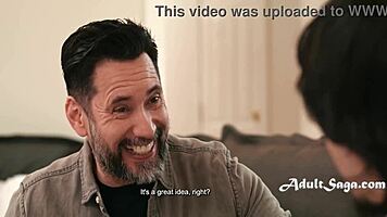 blindfolded dana vespoli tricked into kinky double anal deflowering