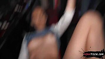 im kitty teen gettin roughly fucked by huge cock party