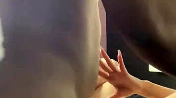 doesn't this petite teen squirting all over while getting cum on her pretty feet drive you wild?