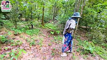 uhh hot thai babe's tight pussy licked outdoors... creampie fun with my slutty friend!