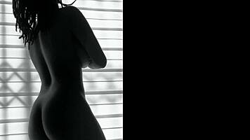 Fat round ebony bitch booty behind scenes first compilation