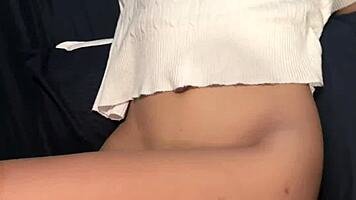 beautiful asian teen fucked hard by huge white cock facial