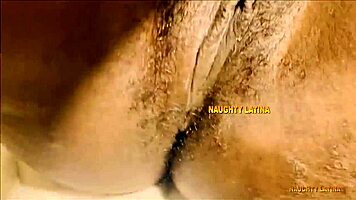 Ebony college babe's wet pussy pounded in threesome by roommates after class