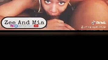 seductive ebony teen 18+ sways hot in bad guy music compilation beats