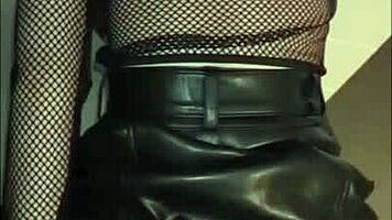 lesbian babe tries huge cock bent over doggystyle creampie