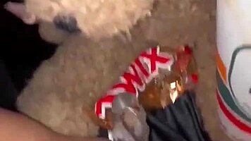 Exotic arabian beauty's craziest food masturbation fetish in los angeles