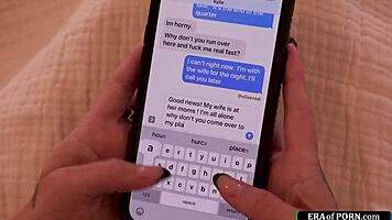 hubby gets watched fingering and fucking shaved petite babe's tight holes