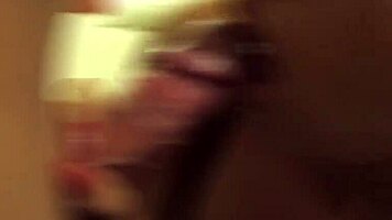 Cum blasts on schoolgirl's huge latina tits