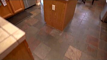 horny cougar makayla cox strips and rides cock in quarantine heat