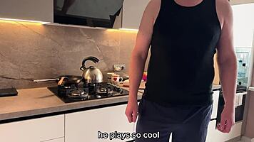 Russian Amateur Takes Shy Virginity with Passionate POV Talk