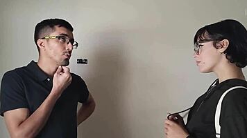 hey, this young babe's sexy tits and big cock made renting impossible