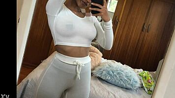 Megan smiles wildly during huge cock gangbang to massive orgasms