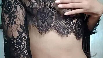 eighteen year old's perfect curves accidentally flash in steamy room video to teacher