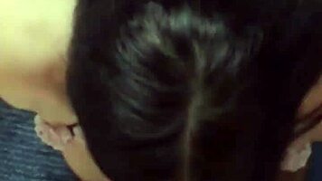 Brunette Gia chained on knees for sloppy face fucking