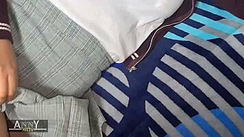 sweet student skips class for best friend's boyfriend pounding fuck