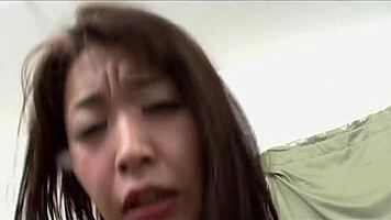 Big Booty Asian Cheerleader Slut Craves First White Cock Face Fuck
