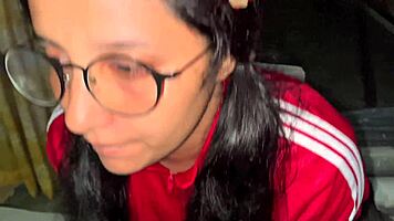 hermosa latina colegiala gets fucked hard doggystyle by monster cock for being too sexy