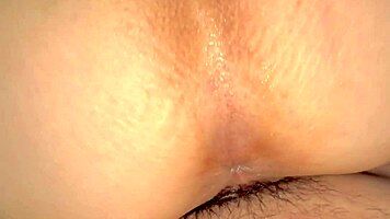 Shaved virgin takes first cock in Christmas pussy deflowering