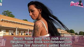 german 18 year old amateur teen fucks after berlin beach