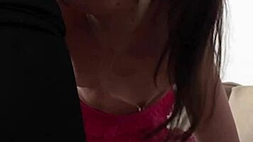 you see candie cross's skirt and pigtails i grabbed her hair face fucked her deep