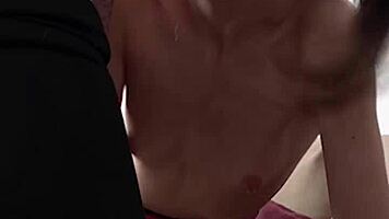 you see candie cross's skirt and pigtails i grabbed her hair face fucked her deep