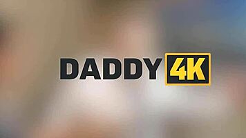 old stud services young pierced slut on sofa in sneaky cheating session