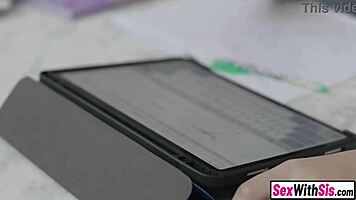 Petite Latina MILF Blows And Rides COCK During Class Roleplay