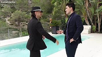 italian millionaire's maid fantasy explodes into unexpected threesome thrill