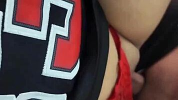 Latina's Massive Ass Endures Brutal Anal Pounding Up Close