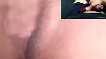 Watching seductive babe's wild masturbation pushes me over the edge to ecstasy