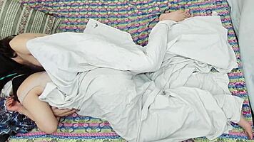 desi couple's passionate bedroom fuck with moans