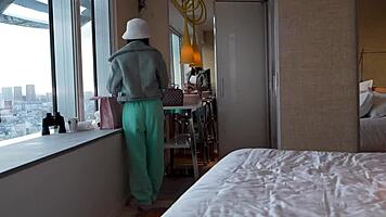 Sneaky Colombian Thief Caught and Punished with Rough Double Anal Penetration