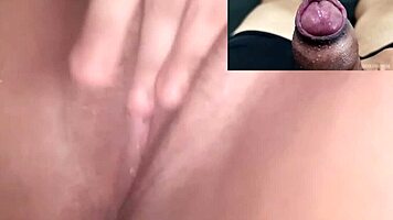 Watching seductive babe's wild masturbation pushes me over the edge to ecstasy