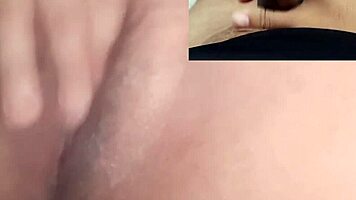 Watching seductive babe's wild masturbation pushes me over the edge to ecstasy