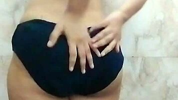 desi gf self fucks in bathroom hindi dirty talk ohh yess