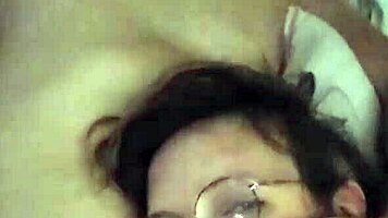 Petite milf deepthroats face fucked by man homemade